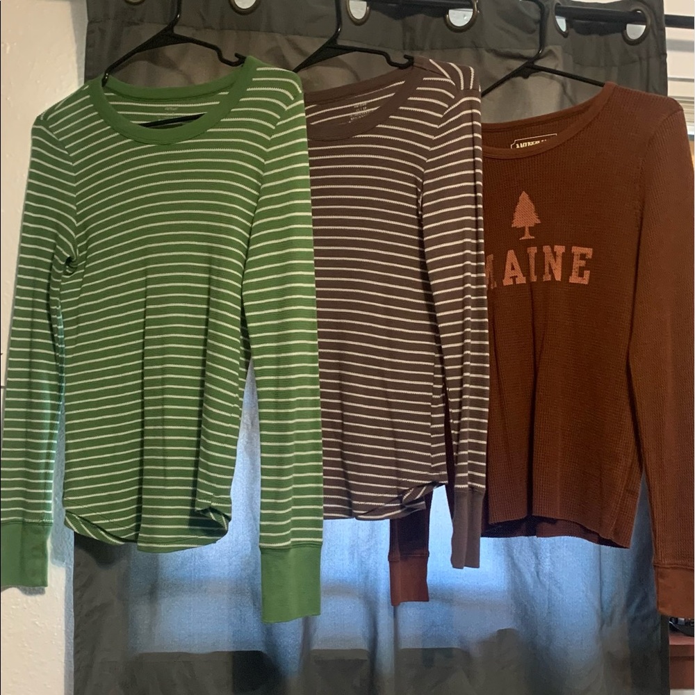AMERICAN EAGLE + AERIE LONG SLEEVE BUNDLE